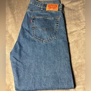 Levi's 505 Men's Blue Straight-Leg Jeans